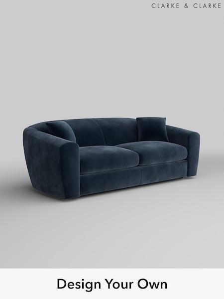 Alessia/Midnight Blue Erik By Clarke And Clarke (B72077) | £1,575
