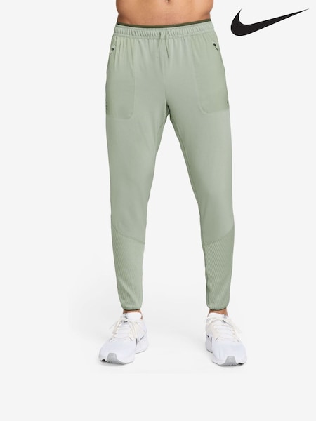Nike Green Dri-FIT Phenom Division Running Joggers (B72785) | £95