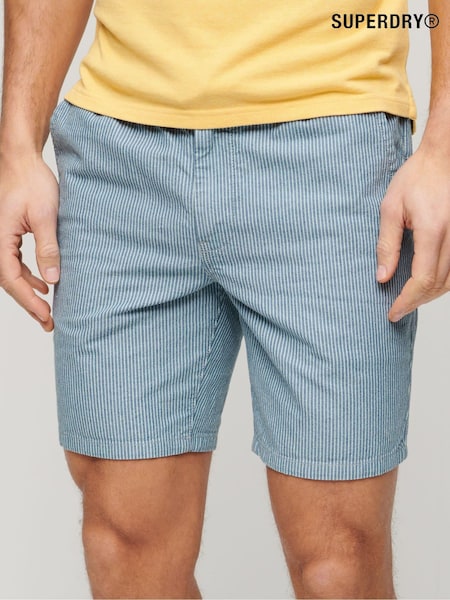 Superdry Blue Indigo Bermuda Shorts (B72795) | £50