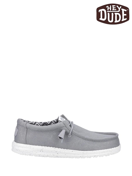 HEYDUDE Wally Canvas Shoes (B72920) | £60