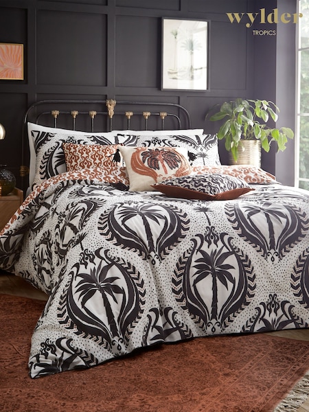 Wylder Multicolour Laucala Bohemian Cotton Rich Duvet Cover Set (B73154) | £26 - £46