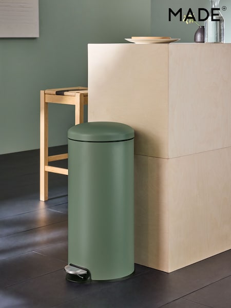 MADE.COM Green Joss 30L Bin (B73167) | £60