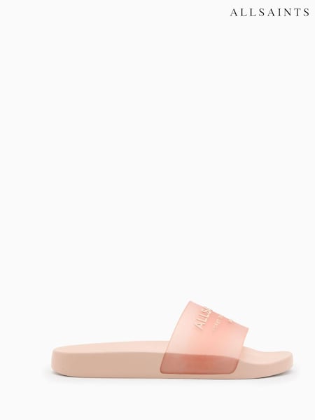 AllSaints Pink Underground Sliders (B73661) | £69