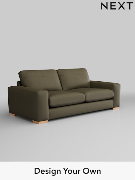 Turin Leather/Moss Green Houghton Leather Deep Sit (B73757) | £2,075