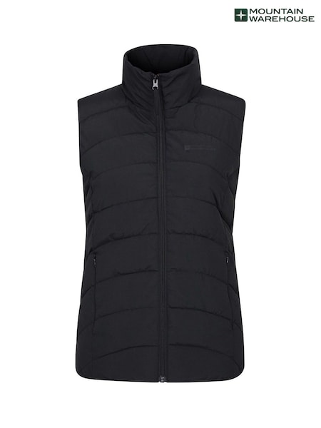Mountain Warehouse Black Opal Womens Water-Resistant Padded Jacket (B74071) | £41