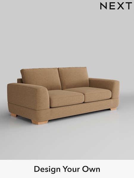 Fine Chenille Easy Clean/Mid Sand Beige Clayton (B74135) | £1,225