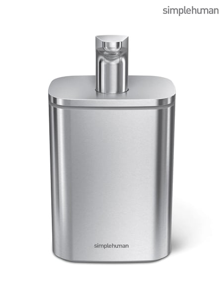 simplehuman Brushed Silver Pulse Soap Pump 473ml (B74160) | £50