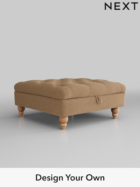 Fine Chenille Easy Clean/Mid Sand Beige Gosford Highback Ii Deep Sit (B74235) | £499