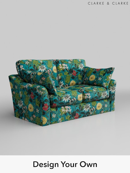 Passiflora/Kingfisher Blue Freya By Clarke And Clarke (B74362) | £799 - £1,999