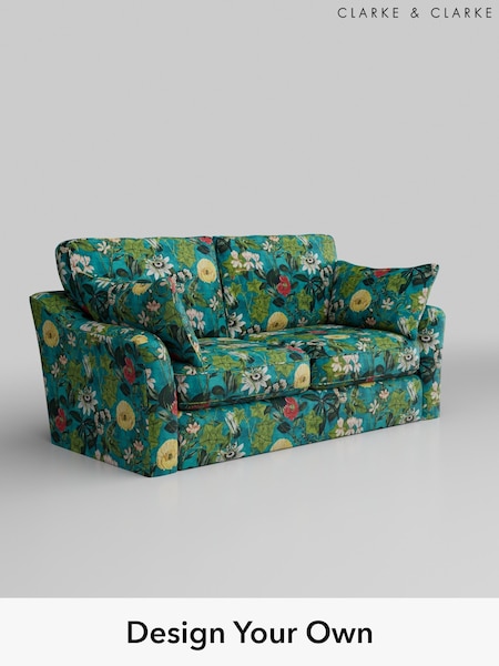 Passiflora/Kingfisher Blue Freya By Clarke And Clarke (B74362) | £799 - £1,999