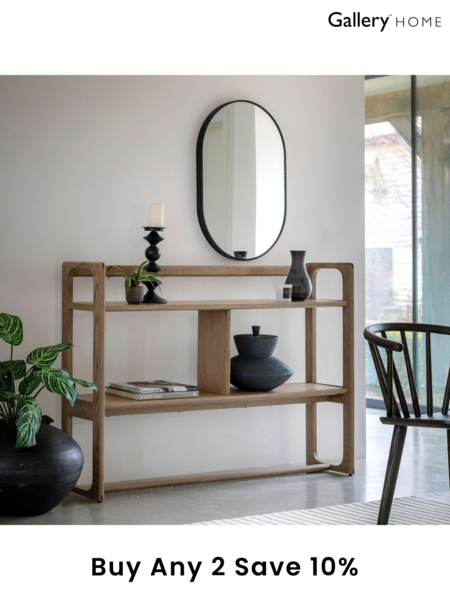 Gallery Home Brown Neston Open Display (B74709) | £415