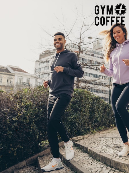 Gym + Coffee Black Mens In Motion Joggers (B75240) | £65