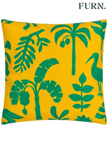 Furn Teal Marula Tropical Outdoor Cushion (B75779) | £17
