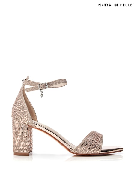 Moda in Pelle Rubiana Block Heel Open Toe Sandals (B76888) | £89