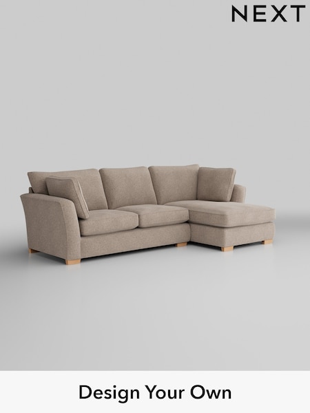 Chunky Chenille/Light Dove Heath Highback (B78026) | £2,099