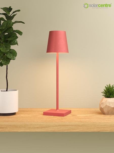 SolarCentre Orange Jour USB Solar Rechargeable Table Lamp (B78033) | £40