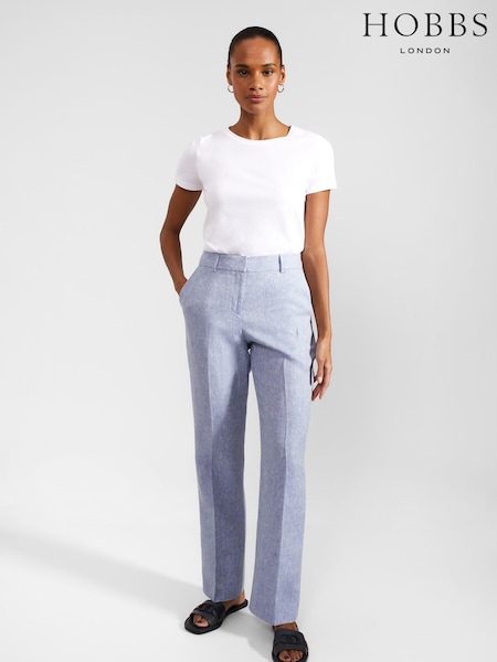 Hobbs Blue Adina Trousers (B78042) | £110