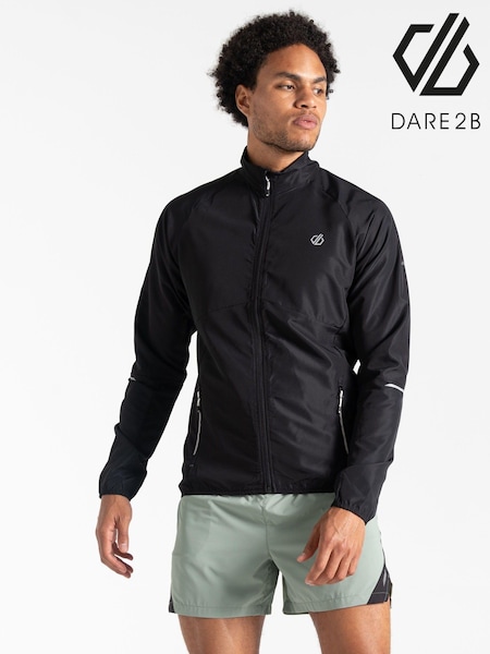 Dare 2b Ablaze III Windshell Recycled Black Jacket (B78678) | £42