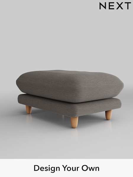 Fine Chenille Easy Clean/Dark Smoke Grey Odella (B78785) | £425
