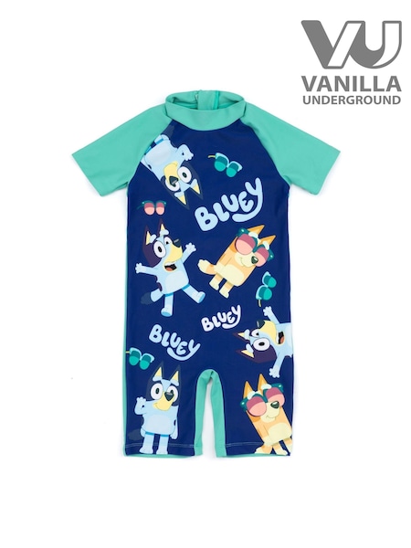 Vanilla Underground Blue Boys Bluey Surfsuit (B78887) | £17
