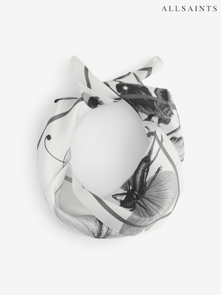 AllSaints Multi Sainbal Placement Bandana Multi Scarf (B79273) | £39