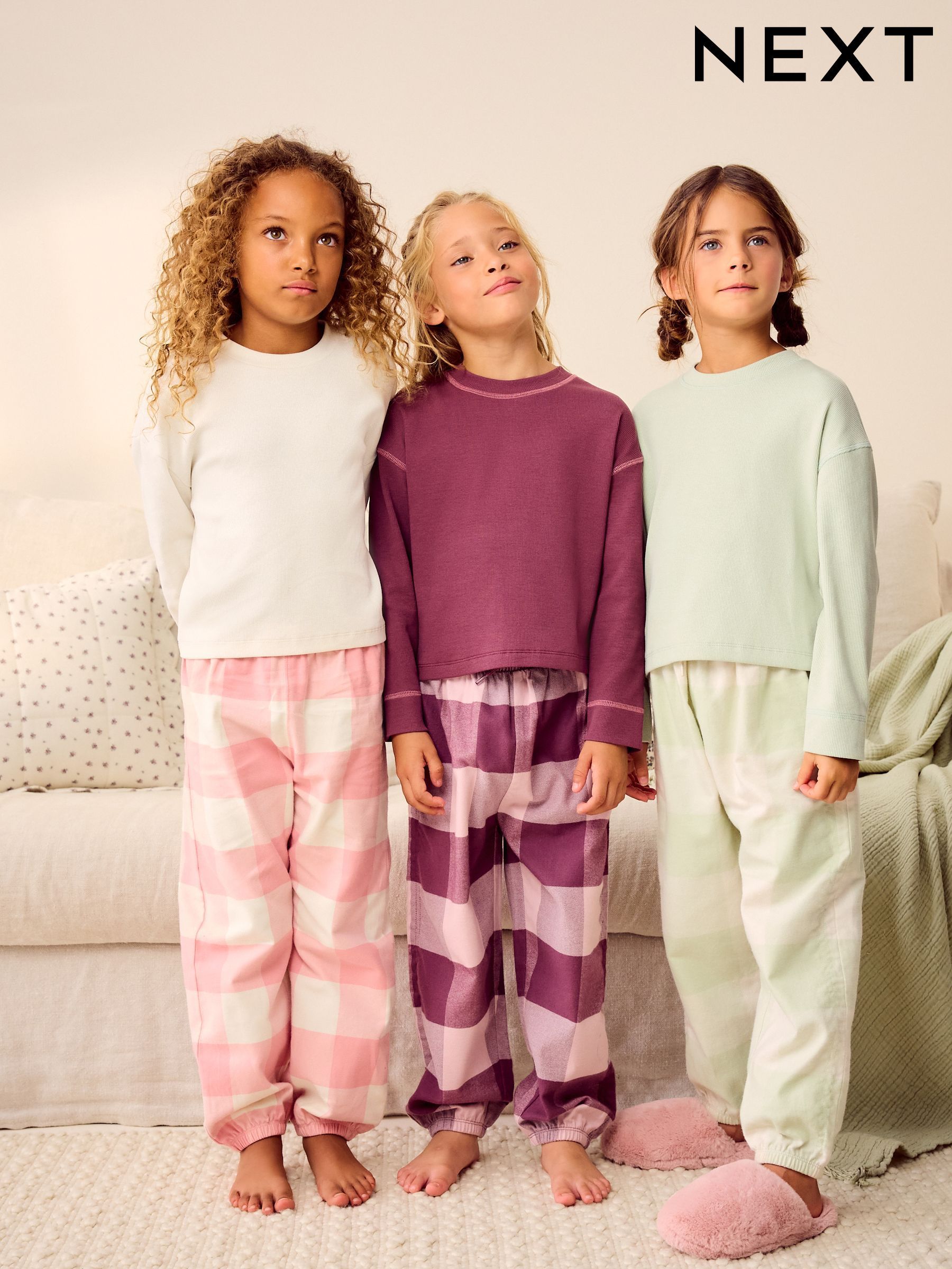 Buy Girls Pyjamas Green Nightwear Online Next UK