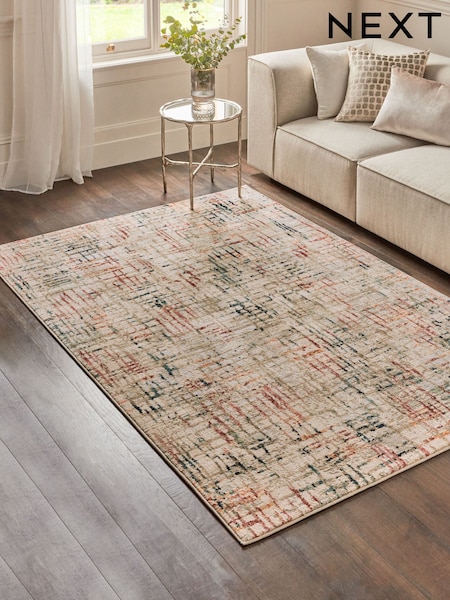 Natural Kila Abstract Lines Rug (B79830) | £60 - £330