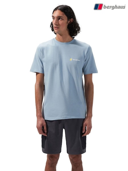 Berghaus Blue Grit Short Sleeve 100% Cotton T-Shirt (B79859) | £32