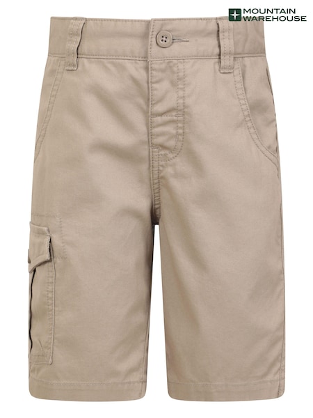 Mountain Warehouse Natural Kids 100% Cotton Cargo Shorts (B80020) | £21