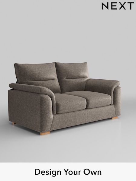 Plush Chenille/Mink Brown Hayden Highback (B80122) | £1,125