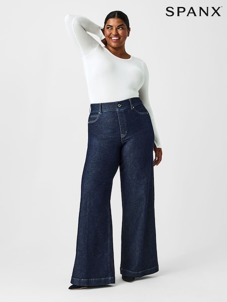 SPANXshape™ Every Wear Wide Leg Jeans (Stonewashed Blue) (B80277) | £138