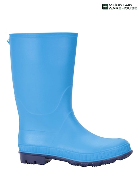 Mountain Warehouse Blue Kids Plain Wellies (B80704) | £29