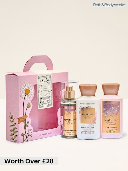 Sparkling Toast - Bath & Body Works Gift Set (worth Over £28)