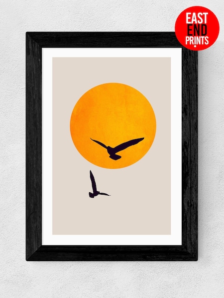 East End Prints Black The Beauty Of Life Framed Art Print (B81081) | £50 - £130