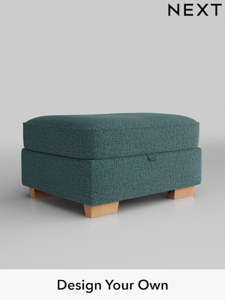 Chunky Chenille/Mid Teal Green Hayden Highback (B81202) | £499