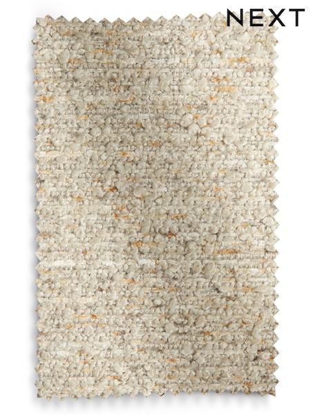 Mink Brown Tweedy Boucle Upholstery Swatch (B81266) | £0