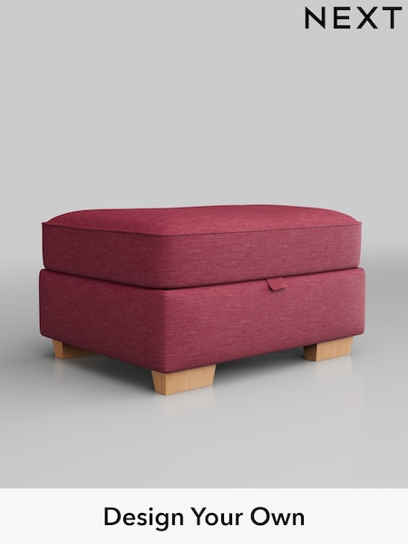 Fine Chenille Easy Clean/Mid Raspberry Pink Hayden Highback (B81539) | £499