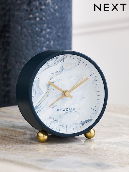 Blue Mini Alarm Clock (B82112) | £16