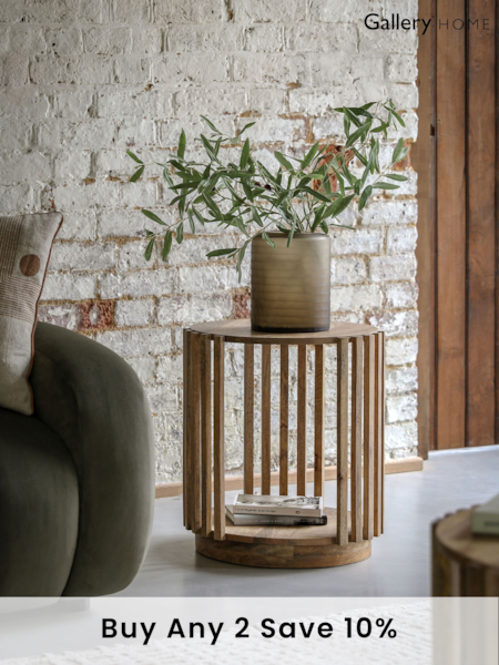 Gallery Home Natural Larriston Side Table (B82125) | £240