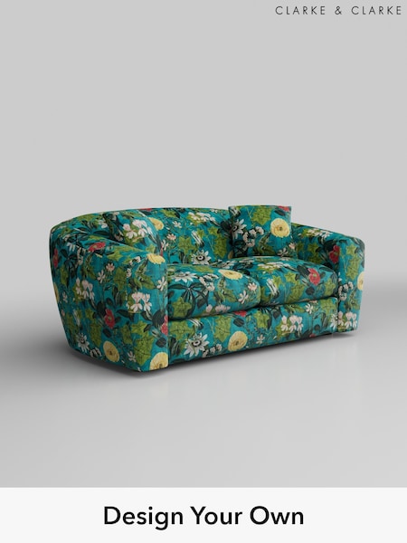 Passiflora/Kingfisher Blue Erik By Clarke And Clarke (B82587) | £1,299