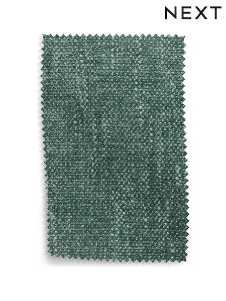 Cotswold Chenille Mid Slate Teal  Fabric Swatch (B82659) | £0