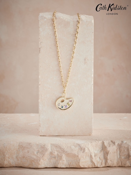 Cath Kidston Gold Tone Palette Necklace (B83092) | £24