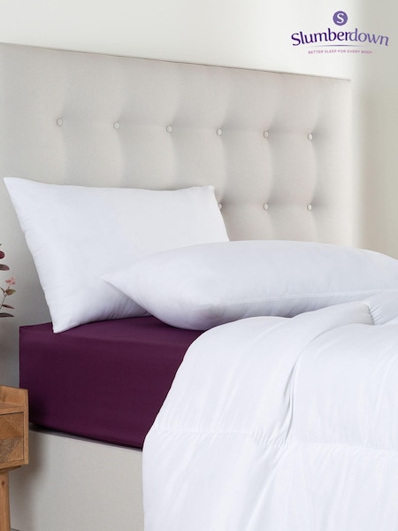 Slumberdown Feels like Down Super Support White Pillows 2 Pack (B84230) | £19