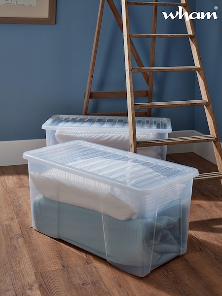 Wham 2 x Crystal 133L Box and Lid (B84356) | £45