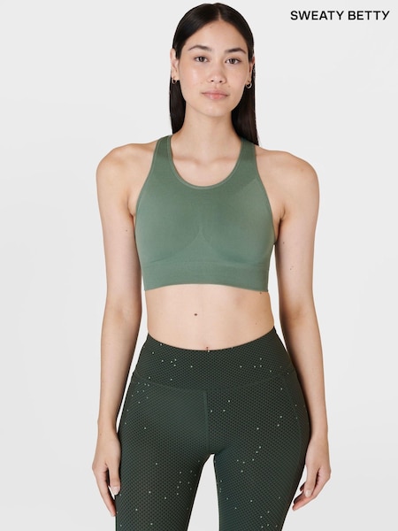 Sweaty Betty Breeze Blue Stamina Sports Bra (B84370) | £35