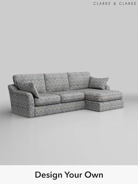 Strawberry Thief/Slate Grey Blush Freya By Clarke And Clarke (B84525) | £1,999