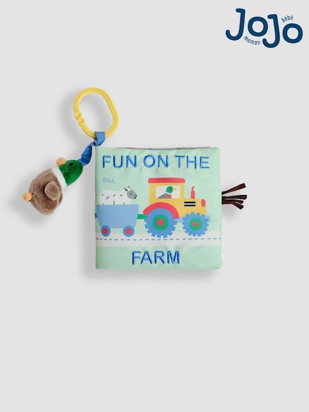 JoJo Maman Bébé Farm Fabric Book (B85124) | £16