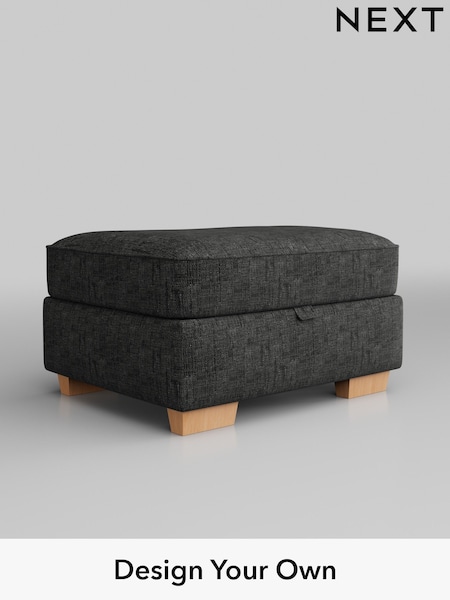 Boucle Weave Easy Clean/Charcoal Grey Hayden Highback (B85481) | £450