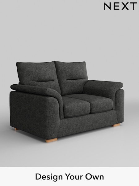 Boucle Weave Easy Clean/Charcoal Grey Hayden Highback (B85481) | £925