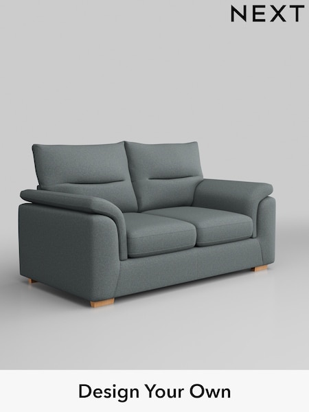 Tweedy Blend Easy Clean/Mid Slate Teal Green Hayden Highback (B86414) | £1,025